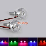 den led xe may Cặp đèn chớp bản số  hv shop ( SÁNG tím hồng )
