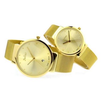Đồng hồ cặp dây kim loại Julius TAJU1052 (Vàng)  