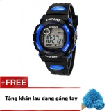 Đồng hồ cho bé synoke 99268 + quà tặng