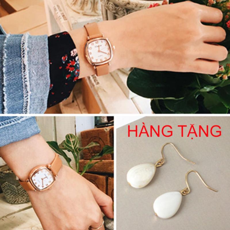 Đồng hồ dây da phong cách nhật hàn DH01 bán chạy