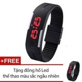 [HCM]ĐồNg Hồ Đèn Led TặNg 1 ĐồNg Hồ Led Thể Thao