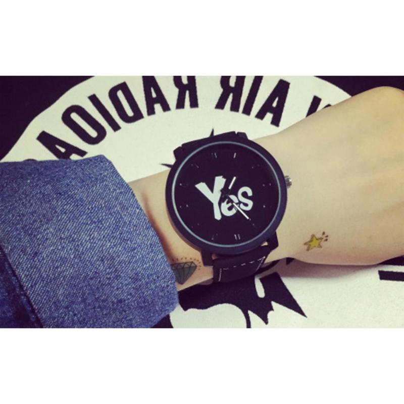Nơi bán Đồng hồ đeo tay da YES cá tính Unisex