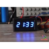 Đồng hồ điện tử DIY V2 chế trên xe máy ô tô giá siêu mềm