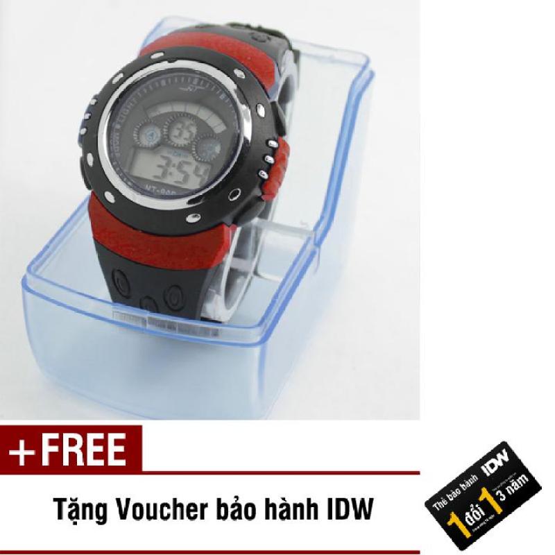 Nơi bán Đồng hồ điện tử trẻ em IDW S1422 (Đỏ) + Tặng kèm voucher bảo hành IDW