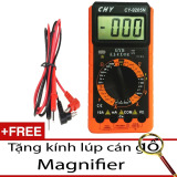 Đồng hồ đo vạn năng cho thợ điện tử chy cy-9205n + tặng 1 kính lúp magnifier