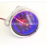 Đồng hồ LED đo tốc độ, đo dặm cho xe máy độ đèn mầu xanh kim mầu đỏ 110