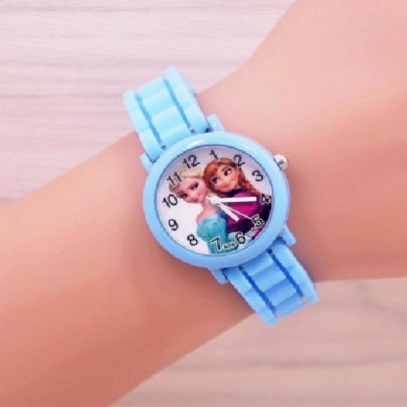 Đồng hồ mặt hóa tiết 2 nàng công chúa xinh xắn bán chạy