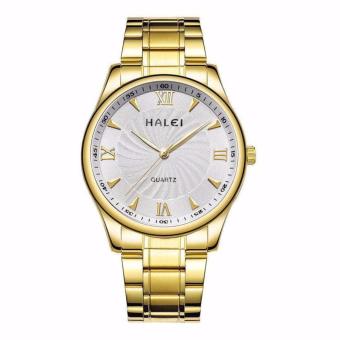 Đồng hồ nam cao cấp Halei HL159- Trắng chống xước  