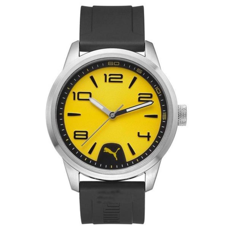 Đồng hồ nam dây cao su Puma PU104041001 (Đen) bán chạy