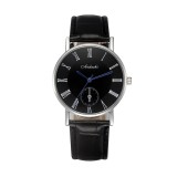 Đồng hồ nam dây da cao cấp 2018 Aidashi