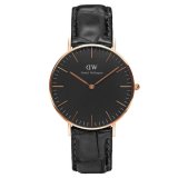 Đồng hồ nam dây da Daniel Wellington DW00100141 .Hàng nhập khẩu