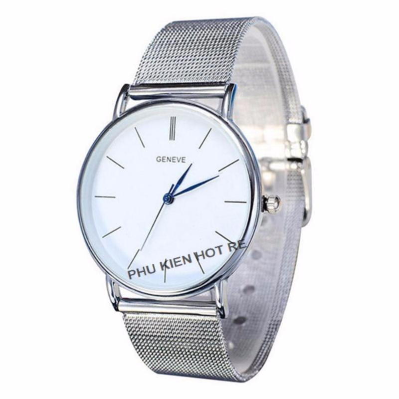 Nơi bán Đồng hồ nam dây lưới Geneve PKHRG005-3 (vàng hồng)