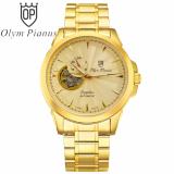 Đồng hồ nam dây kim loại automatic olym pianus op990-083amk vàng