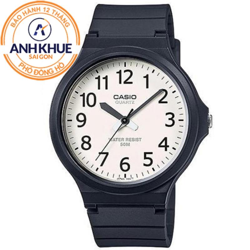 Nơi bán Đồng hồ nam dây nhựa Casio Anh Khuê MW-240-1BVDF