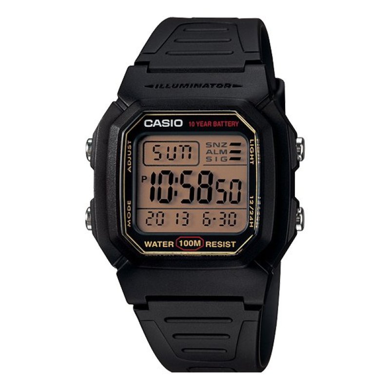 Đồng hồ nam dây nhựa CASIO W-800HG-9AVDF (Đen) bán chạy