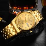 Đồng hồ nam dây thép không gỉ Bosck Japan B01A (Vàng)