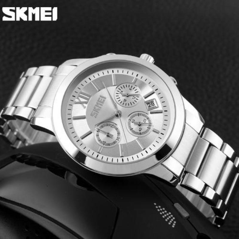Nơi bán Đồng hồ nam dây thép không gỉ chạy 6 kim SKMEI 997X thời trang