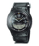 Đồng hồ nam dây vải casio aw-80v-1bvdf