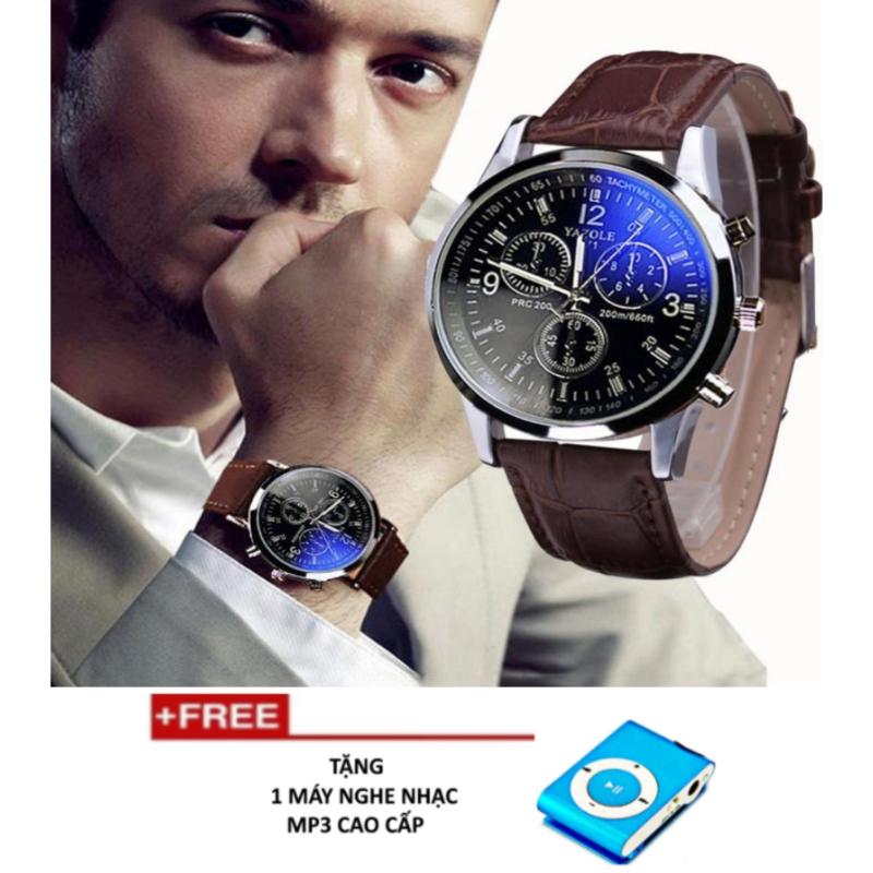 Nơi bán Đồng hồ nam phong cách châu âu PKNK-209 + Tặng 1 máy nghe nhạc MP3 cao cấp