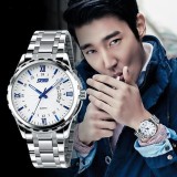 Đồng hồ nam thời trang cao cấp dây thép không gỉ Skmei 9069 ( Trắng ) 105