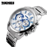 Đồng hồ nam thời trang chống nước Skmei 9108 ( Trắng ) SK 06