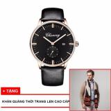Đồng Hồ Nam Thời Trang Chống Nước + Tặng Khăn Quàng Nam Len Cao Cấp KHSD026SDDEN014