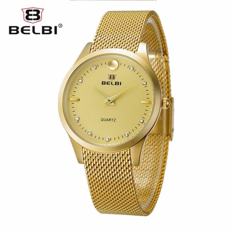 Nơi bán Đồng hồ nữ BELBI dây thép lưới CH408 - 7A7V