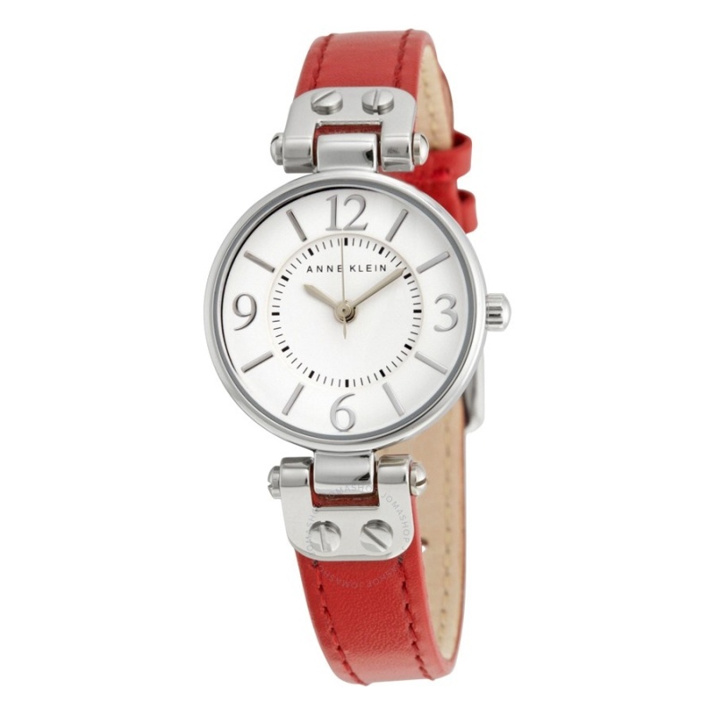 Nơi bán Đồng hồ nữ dây da Anne Klein 10/9443WTRD (Đỏ) - Hãng Phân phối chính thức