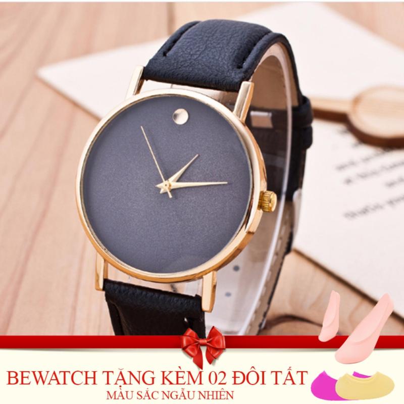 Nơi bán Đồng Hồ Nữ Dây Da BeWatch (Trắng).Tặng Kèm 02 Đôi Tất
