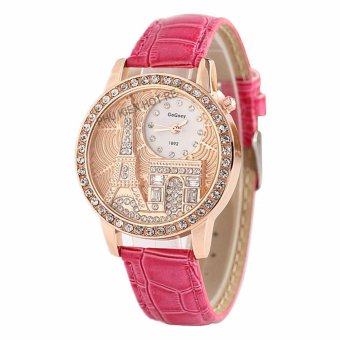 Đồng hồ nữ dây da tổng hợp Geneva PKHRGE041-8 (hồng)  