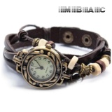 Đồng hồ nữ dây giả da vintage - mbac