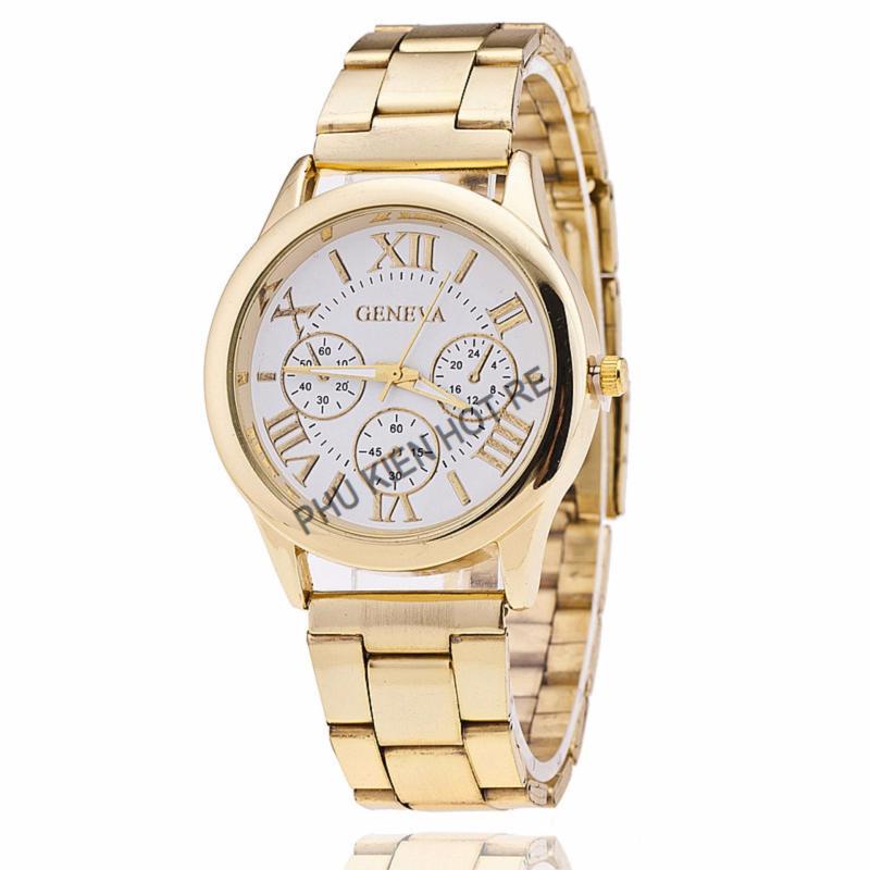 Đồng hồ nữ dây hợp kim Geneva GE008-1 (Vàng) bán chạy