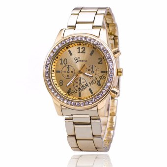 Đồng hồ nữ dây hợp kim Geneva PKHRGE016-2 (Vàng)  