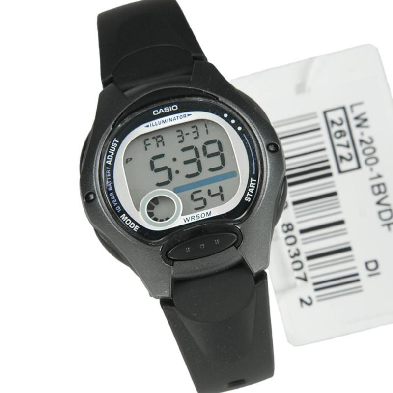 Đồng hồ nữ dây nhựa cao cấp Casio LW-200-1BVDF bán chạy