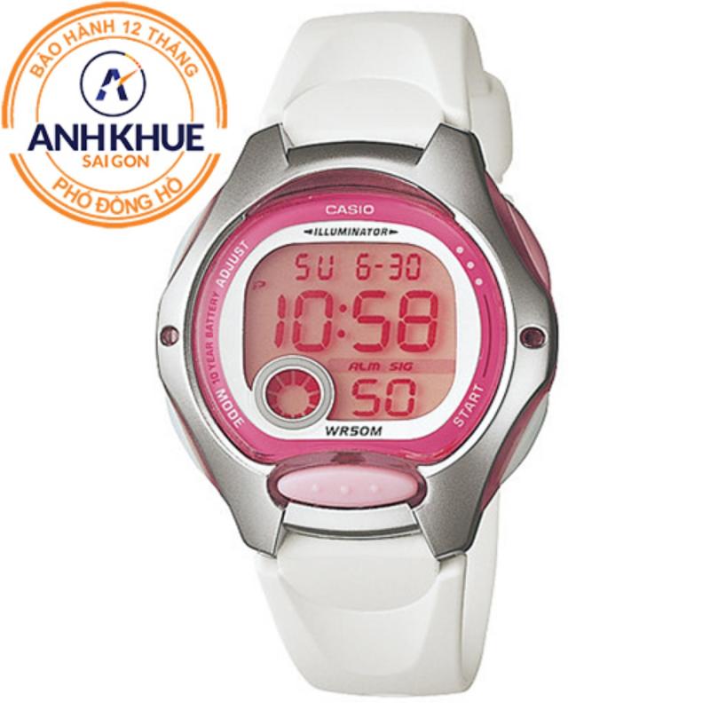 Đồng hồ nữ dây nhựa Casio Anh Khuê LW-200-4AVDF bán chạy
