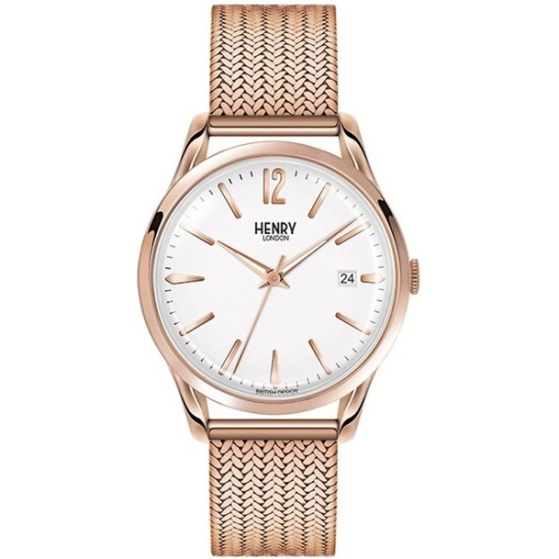 Nơi bán Đồng hồ nữ dây thép Henry London HL39-M-0026 (Vàng) - Hãng Phân phối chính thức