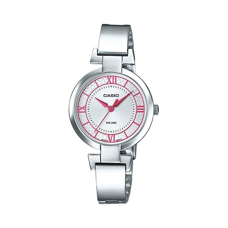 Nơi bán Đồng hồ nữ dây thép không gỉ Casio LTP-E403D-4AVDF (Bạc)