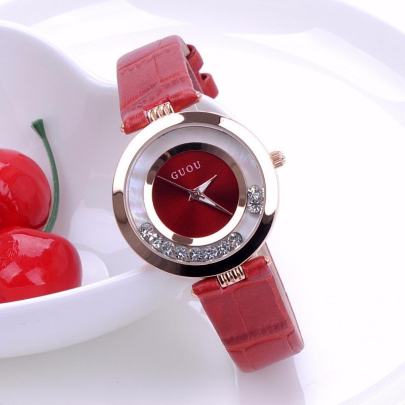 Nơi bán Đồng hồ nữ GUOU đá chạy thời trang GR-G0468