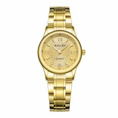 Giá Đồng hồ nữ Halei 159 mặt vàng chống nước   Time Center