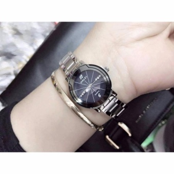 Đồng hồ nữ Halei 590 mặt màu đen cực xinh  
