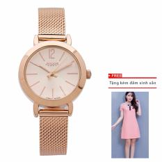 Cập Nhật Giá Đồng Hồ Nữ JULIUS JU970 ( Đồng)+ tặng đầm nữ xinh xắn HaHaFashion