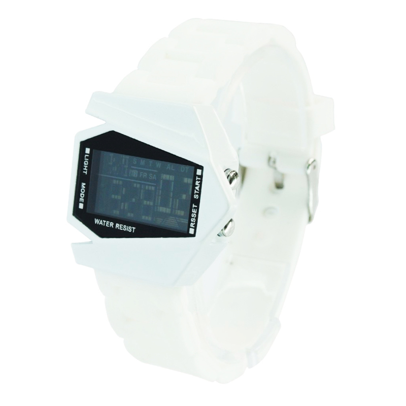 Đồng hồ nữ Led dây nhựa WATCH C0118 (Trắng) bán chạy