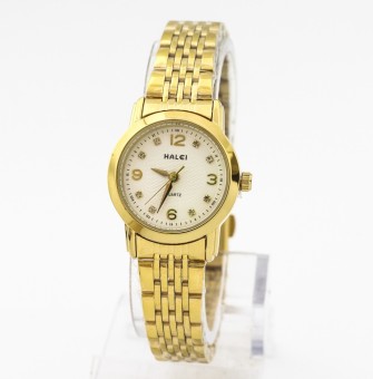 Đồng hồ nữ mạ vàng cao cấp Halei chống nước SMHL5727  