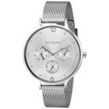 Đồng hồ nữ Skagen SKW2312, màu thép trắng , mặt bạc, size 36mm, dây kim loại