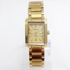 Khuyến Mãi Đồng hồ nữ thời trang cao cấp Halei – HL662 (Vàng)   Slim1991