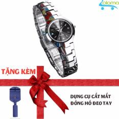 Đồng hồ nữ thời trang chống nước dây kim loại R