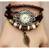 Đồng hồ nữ thời trang vintage dây da ks136