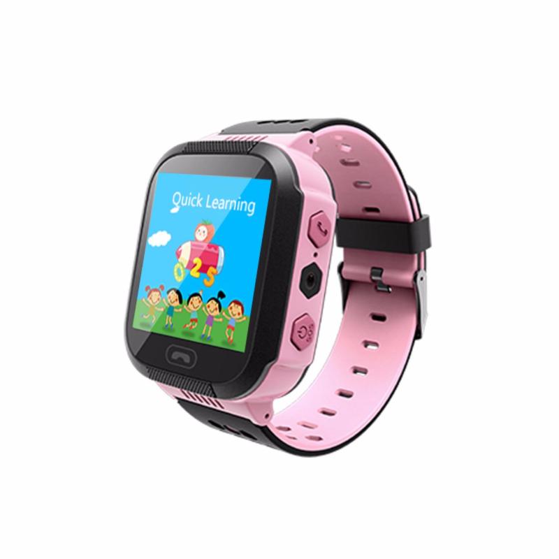 Đồng hồ thông minh có định vị GPS - LBS Q528 ( hồng đen ) bán chạy