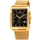 Đồng hồ nam cao cấp Akribos XXIV Chronograph mặt vuông size 34x40mm
