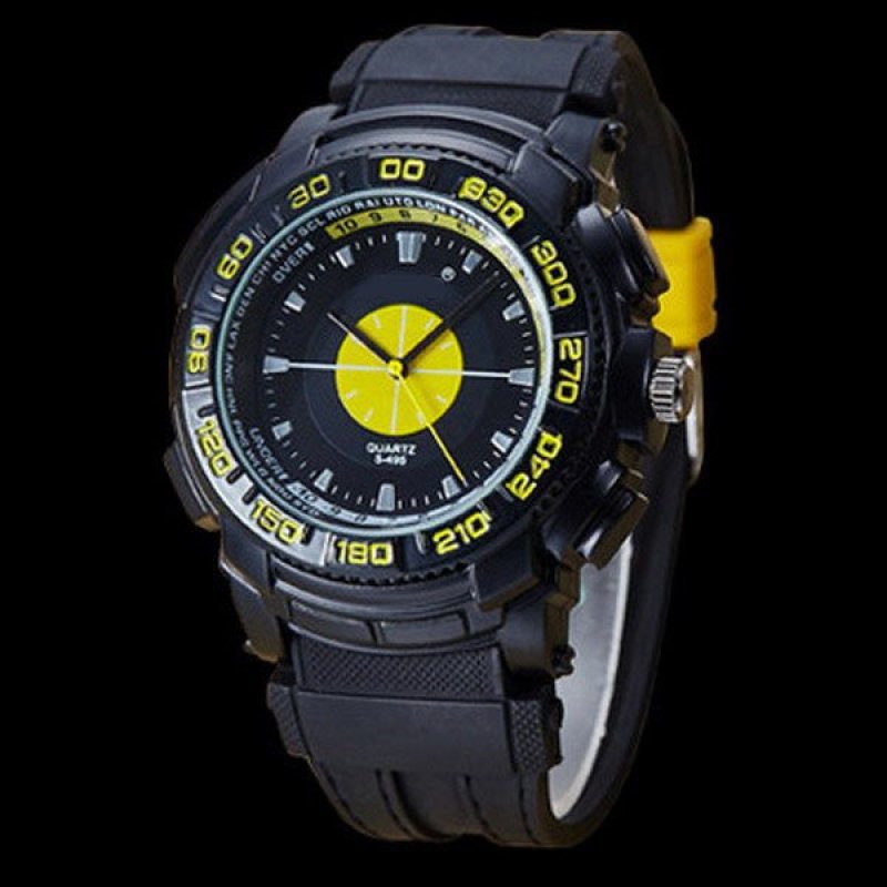 Easybuy Market watch Women Men Couple Silicone Sports Wrist Watch Gift Yellow - intl bán chạy